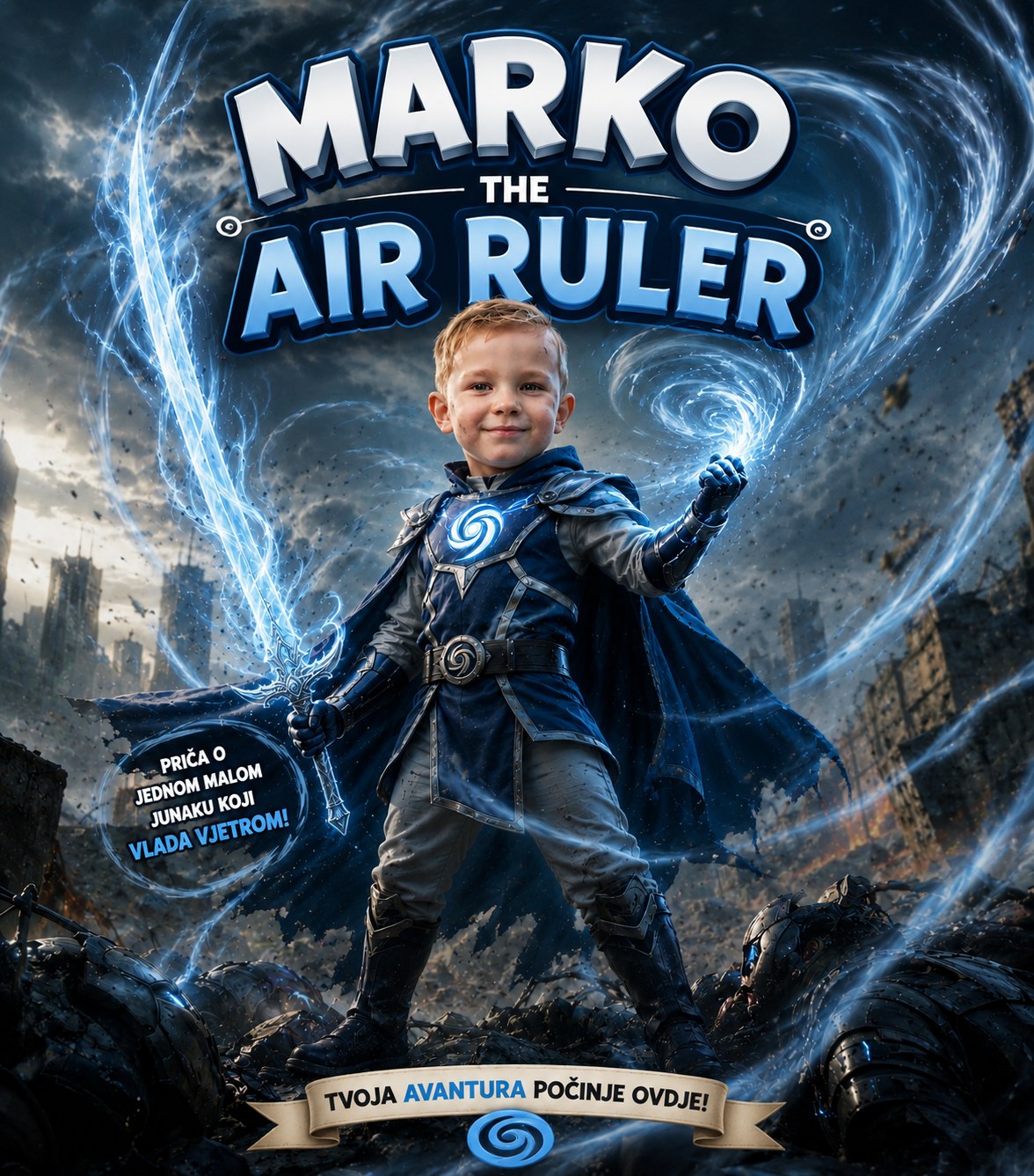 Naslovnica — Marko The Air Ruler