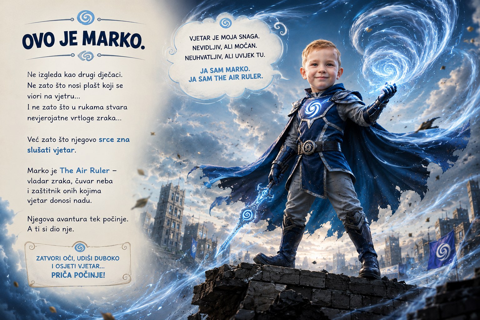 Otvorena slikovnica — Ovo je Marko